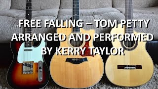 FREE FALLING   TOM PETTY   LOOPER PEDAL ARRANGEMENT   PERFORMED BY KERRY TAYLOR   LOUNGE ROOM BUSKIN