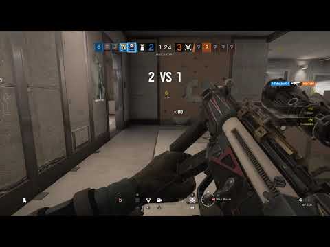 TOM CLANCY'S RAINBOW SIX SIEGE | Four kills Gameplay Echo operator at Kanal