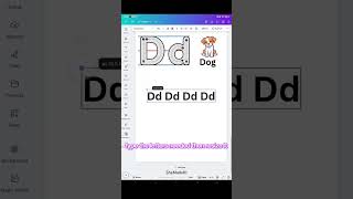 EARN THROUGH CANVA 😱 EASY TRACING LETTERS!  #tutorial #canvatutorial #digitalproductsforbeginners