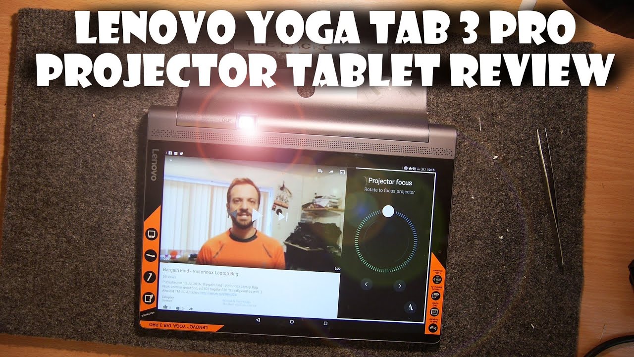 Lenovo Yoga Tab 3 PRO Review - Projector Tablet