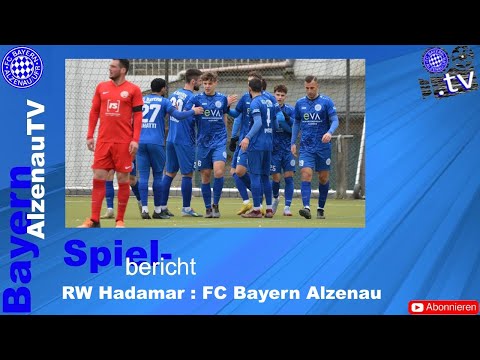 SV RW Hadamar - FC Bayern Alzenau
