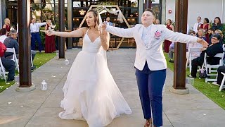 LGBTQ Industrial-Chic Venue 650 Wedding | Orlando Wedding Venues | Emotional First Look