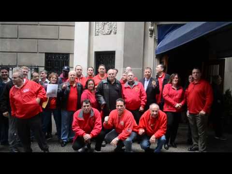 CWA Local's 1101,02,05,06,08 and 09 come out to rally