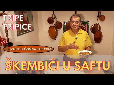 Škembići u saftu, gurmanski raj - Tripice - Tripe in sauce