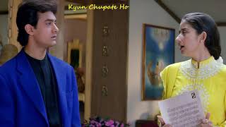 Kyun Chupate Ho Song  Mann Movie  Aamir Khan  Mani