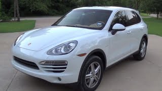 2013 Porsche Cayenne Diesel Startup, Exhaust & Full Interior & Exterior Tour