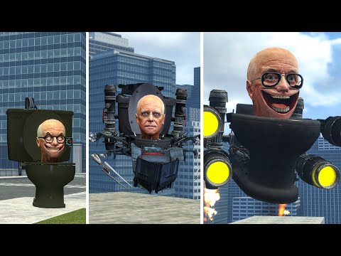EVOLUTION OF NEW RESURRECTED SCIENTIST SKIBIDI TOILET In Garry's Mod!