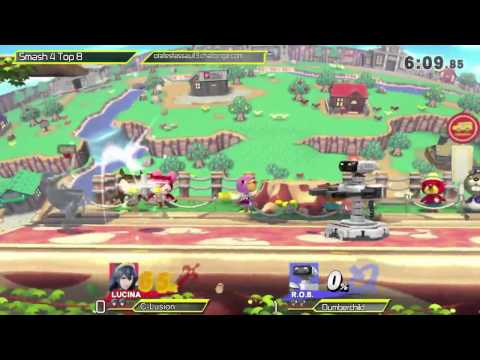 c-lusion (Lucina) vs Dumber Child (ROB) - Otafest Assault 3 - Smash 4 Losers Top 8