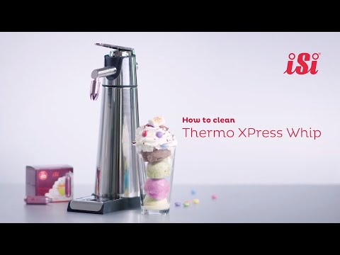 Návod na vyčištění iSi Thermo XPress Whip
