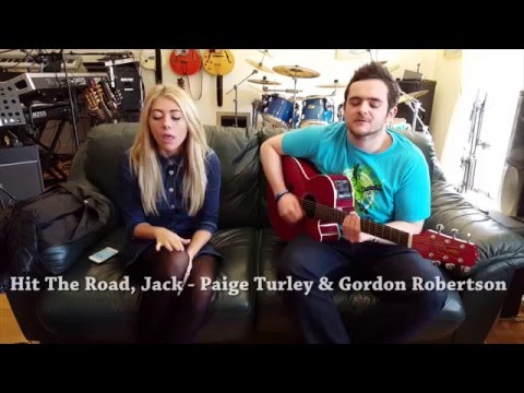 Hit the Road, Jack - Ray Charles Acoustic Cover - Paige Turley Official & Gordon Robertson