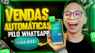 Como vender no automático pelo whatsapp com ROBÔ DE VENDAS passo a passo