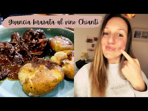 GUANCIA BRASATA AL VINO ROSSO (IDEE PER IL VOSTRO PRANZO DELLA DOMENICA)