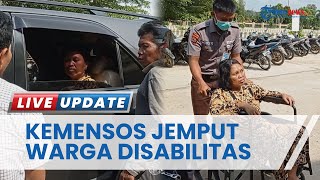Kemensos Terjun Langsung, Jemput Warga Mesuji yang Idap Penyakit Tumor Mulut dan Buta Permanen