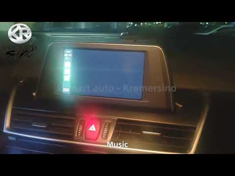 Installation for BMW 2 Series Wireless CarPlay AndroidAuto Smart Module 2018 Models EVO Head Unit