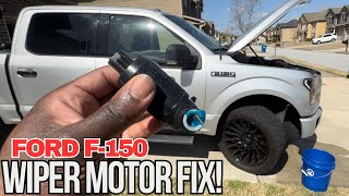 F150 Windshield Washer Motor Fix!! VERY EASY DIY!
