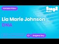 Lia Marie Johnson - DNA (Karaoke Piano)