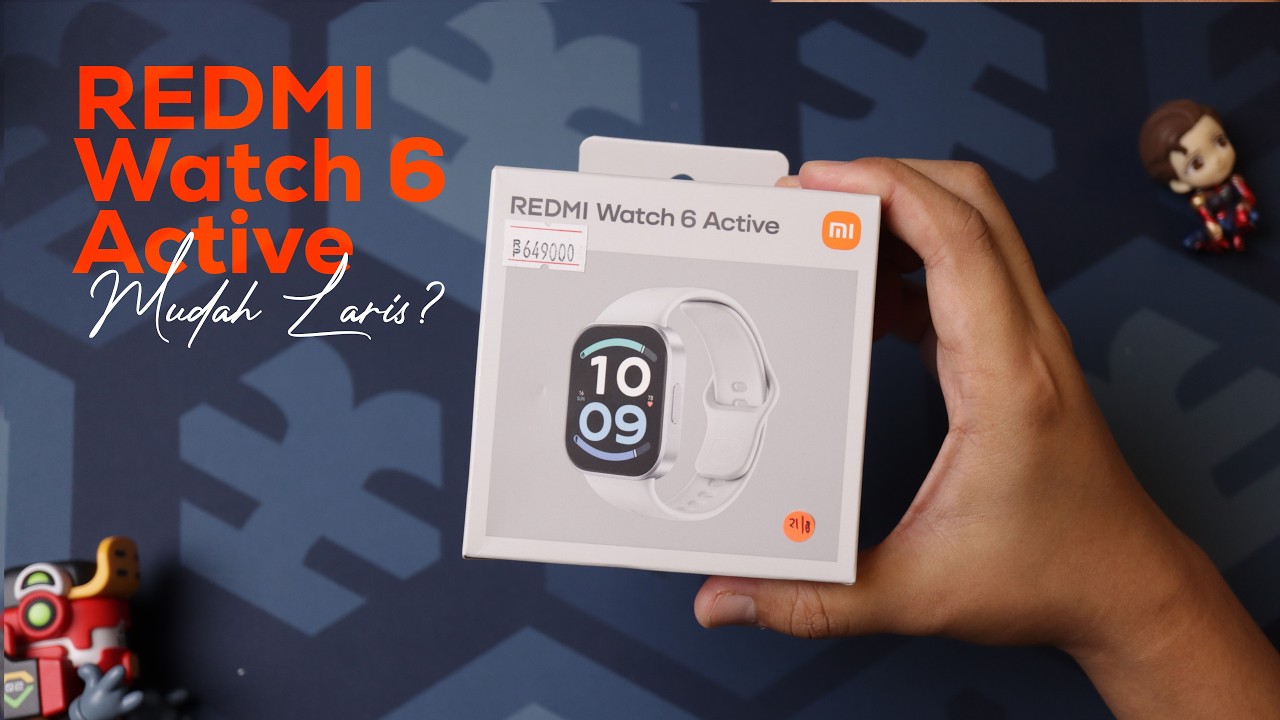 MAKIN NIAT! Redmi Watch 6 Active Sudah AMOLED / RESMI di Indonesia!