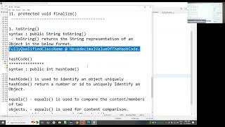 34 HashCodeMethod in java
