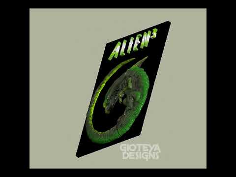 🎬 Aliens 3 Poster・ STL File for 3D printing・Cults