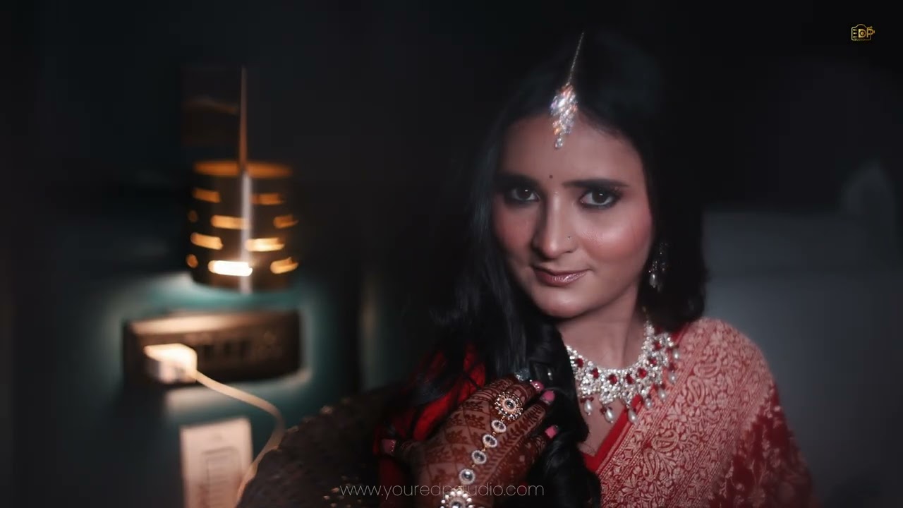 Engagement film still of Kunal and Anushka by EDP Studio, engagement photography in Lucknow