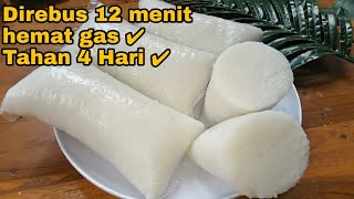 Download lagu How to Make Super Fast Plastic Lontong: Just Boil It for 12 Minutes mp3