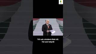 Orbán Viktor: "Tavaszi szél vizet áraszt, hadd vigye őket!"