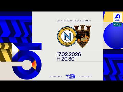 Napoli Futsal-Ecocity Genzano 4-4 | 18ª giornata | Serie A KINTO 2025/2026