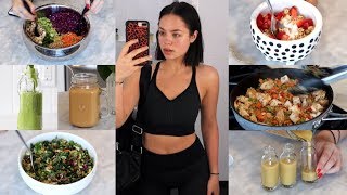 What I Eat in A Day! Fall 2018 - Healthy &amp; Quick