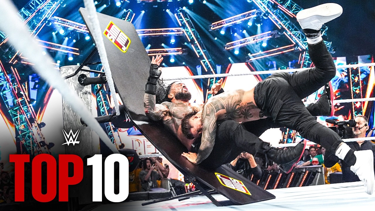 Top 10 Slim Jim table snaps: WWE Top 10, Nov. 16, 2025