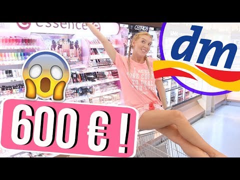 Ich darf NACHTS ALLEINE FÜR 600€ bei DM SHOPPEN! 😱 DEZEMBER LIVE DM HAUL + IHR GEWINNT ALLES 3x!❤️