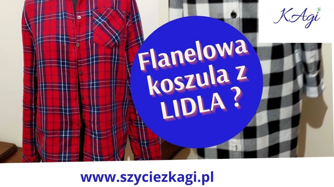 Flanela/ nie flanela, czyli koszula w kratę z Lidla