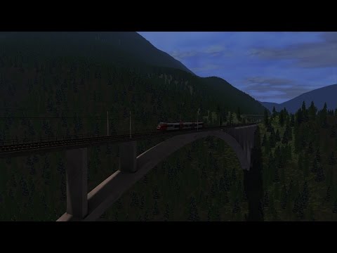 Lets Test Train Simulator 2016 [60 FPS] Die RSSLO Tauernbahn Südrampe