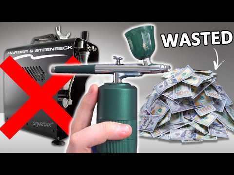 I tried the CHEAPEST (and most expensive) Airbrush Compressors on Amazon