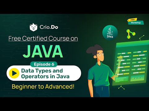 Java Programming Tutorial Data Types And Operators Episode 6