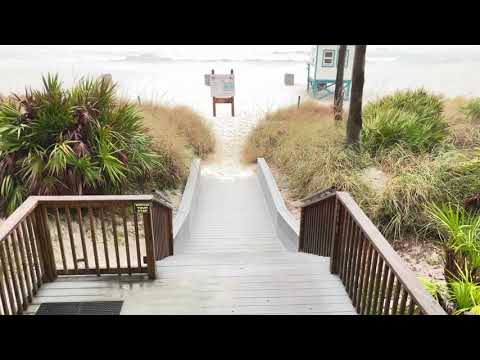 Beautiful Panama City private beach in Florida, USA