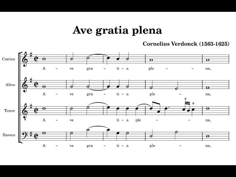 Video thumbnail for Ave gratia plena