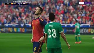 🔴[PES 2021] Spain vs Iraq | EMPATE SUPRESA MESMO SENDO CONTRA OS RESERVAS ??? | RESUMO & GAMEPLAY