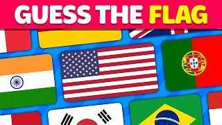 Can you Guess these 84 Flags in 3 Seconds?