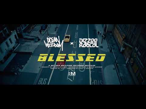 Ocean Wisdom x Dizzee Rascal - BLESSED lyrics on screen
