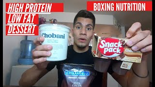 High Protein Chocolate Pudding | Boxing Nutrition