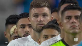 Himno de El Salvador vs Qatar - Copa Oro 2021