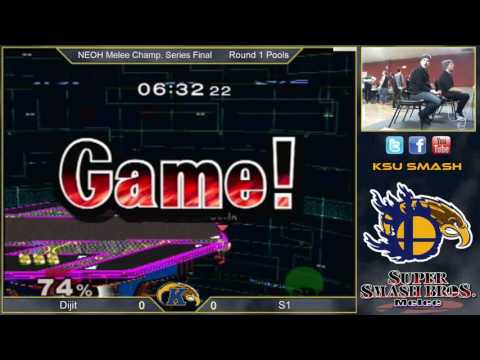 NEOH Melee CS Final - R1 Pool C2 Winner's Finals - S1 (P1) vs Dijit (P4)