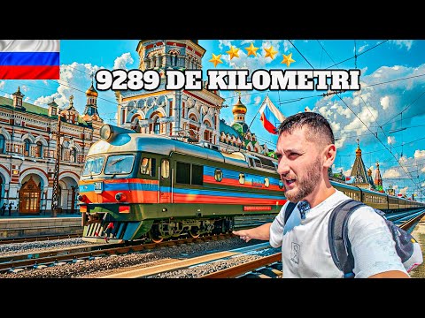 Am LUAT TRANSIBERIANUL in RUSIA:Cum arata 'CLASA I' in cel mai LUNG TREN din LUME? 1/2