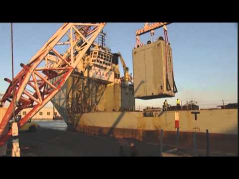 Boarding completed - Loading & Delivery of 3 complete ACC modules