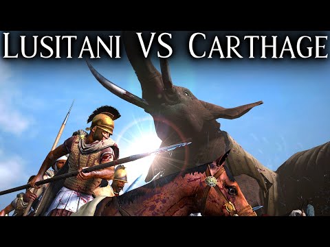 Lusitani VS Carthage!! ⚔️ - Divide Et Impera Online Battles - Total War Rome 2 - Ep.16