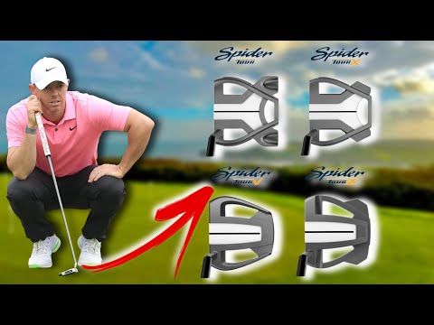 TaylorMade Spider Tour Series Putters COMPLETE REVIEW
