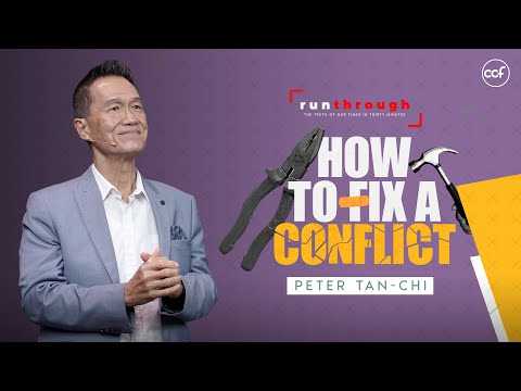 How To Fix A Conflict | Peter Tan-Chi | Run Through