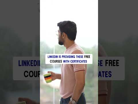 Free Courses with Certificates by LinkedIn | MBA | BTech | Check Description for Links