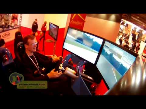 Cruden Hexatech full motion simulator
