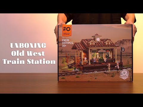 Vidéo Lumibricks The Old West 14004 : Gare de l'Ouest